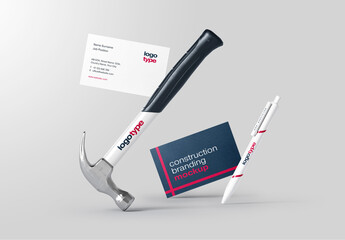 Construction and Architecture Branding Stationery Mockup