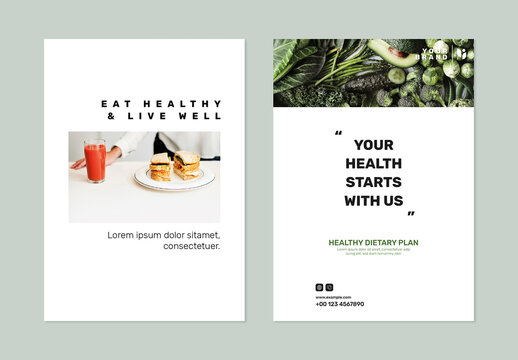 Dietary Program Poster Layout