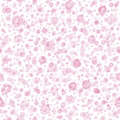 Seamless abstract textured pattern. Simple background pink and white texture. Digital lines and dots background. Designed for textile fabrics, wrapping paper, background, wallpaper, cover.