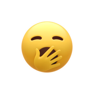 Yawning Smiley Face