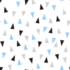 Polygonal rainbow mosaic background. Abstract low poly vector illustration. Triangular seamless pattern. Template geometric business design with triangle for poster, banner, flyer, fabric, textile