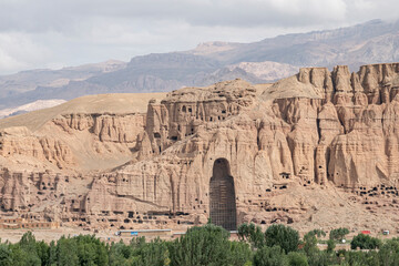 The Buddhas of Bamiyan Valley, Afghanistan