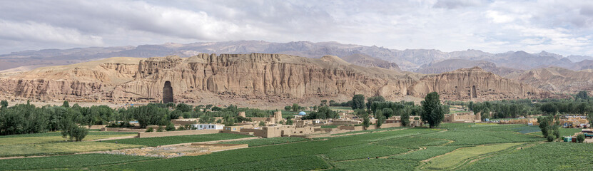 Panorama View, Bamiyan Valley, Afghanistan