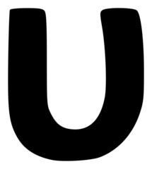Upsilon Greek lowercase symbol icon with flat style. Isolated vector Upsilon Greek lowercase symbol icon illustrations, simple style. - obrazy, fototapety, plakaty