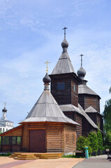 Fototapeta na wymiar Church of the Monk Sergius of Radonezh. Murom, Russia