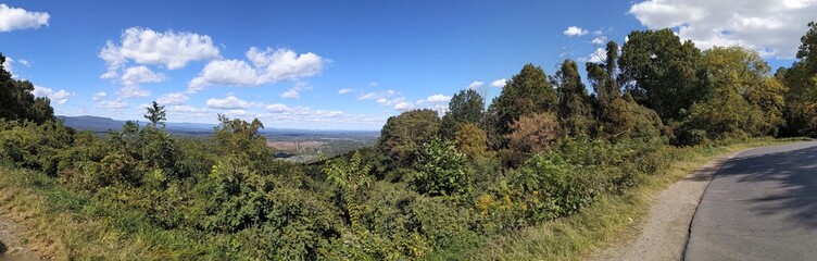 Mountain top view 