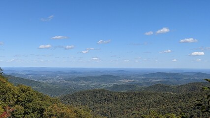 Mountain top view 