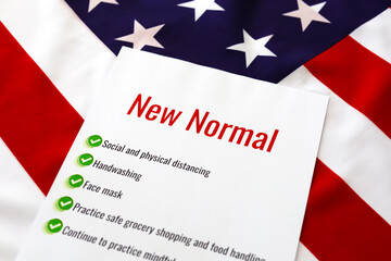 New Normal Due Coronavirus Epidemic Medical Test 