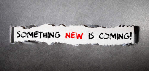 Handwriting text Coming Soon. Concept meaning something is going to happen in really short time