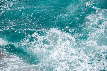 Sea spray at rocky shore - 1569