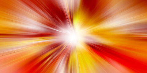 Obraz premium Orange burst of light with light red 