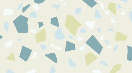 COLD PASTEL COLORS WALL TERRAZZO TO DECORATE