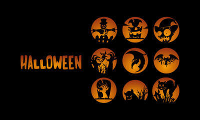 halloween a bundle set