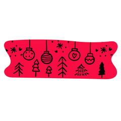 Christmas washi tape
