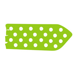 polka dot green background washi tape