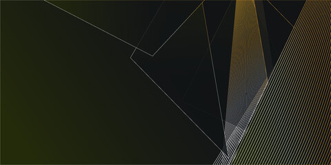 Gold elegant wedding invitation template. Abstract vector background illustration. Black and grey paint backdrop for design brochure, invitation 