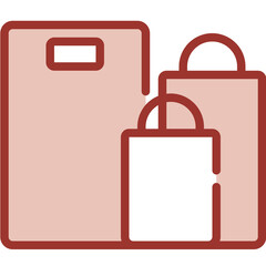 Obraz premium shopping one color icon