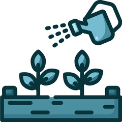 flower Two Tone icon