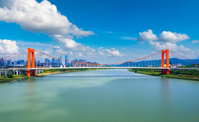 Liangqing bridge in Nanning, Guangxi