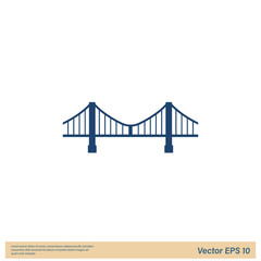 bridge icon vector