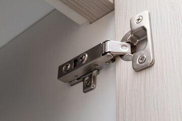concealed hinge on cabinet door, furniture fitting hardware for cupboard or wardrobe, kitchen or bathroom cabinet accessory