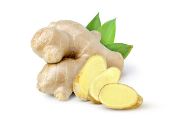 ginger isolated on white background