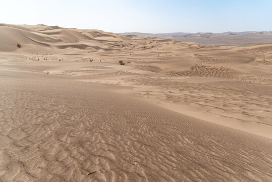 View From Nature And Landscapes Of Dasht E Lut Or Sahara Desert. Middle East Desert