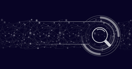 Search Bar for ui. Search Address and navigation bar icon. Searching information data on internet networking concept.