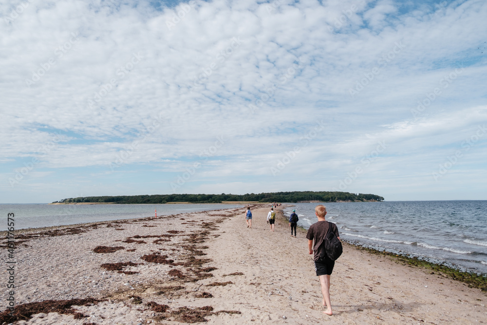 Wall mural æbelø island on fyn in denmark