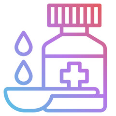 syrup gradient icon