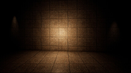 Product Showcase Spotlight Background 3D Rendering