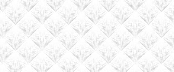 Minimal grey halftone dots geometric background