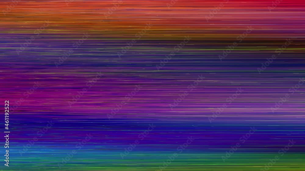 Aufkleber looping video interference footage. imitation of a datamoshing video.