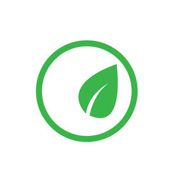 Logos of green Tree leaf ecology