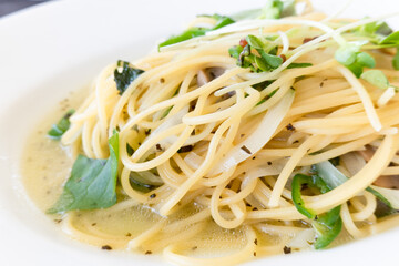 バジルソースパスタ