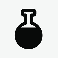 Obraz premium Potion icon vector illustration in solid style about medical, use for website mobile app presentation
