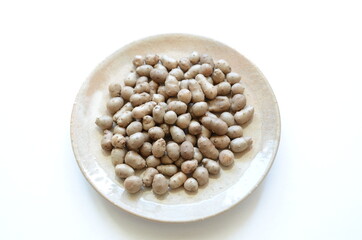 Yam Bulbil as healthy food. The part of the bud that has accumulated nutrients and has become enlarged.