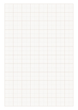 Graph paper. Printable millimeter grid paper with color lines. Geometric pattern for school, technical engineering line scale measurement. Realistic lined paper blank size A4