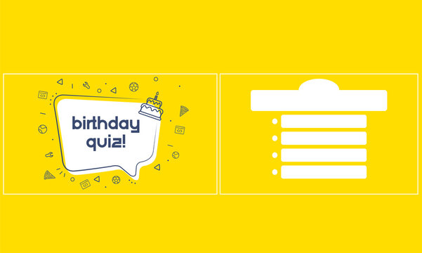 Birthday quiz