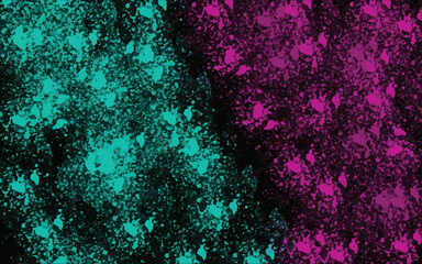 abstract background with bubbles and airbrush paint. 