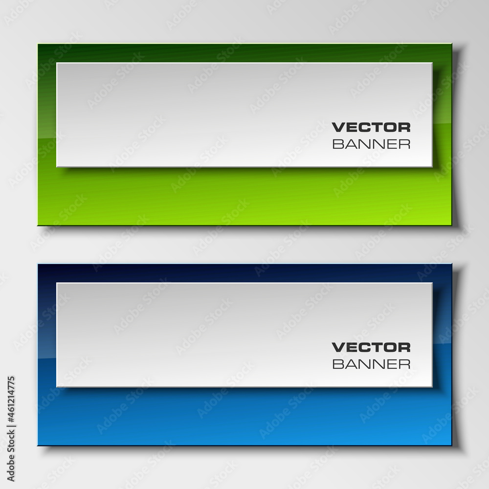 Poster colloquial cloud vector banner. the original form as two form, overlapping. the flat image. advertis