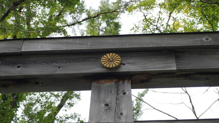 上高地　明神付近の風景
