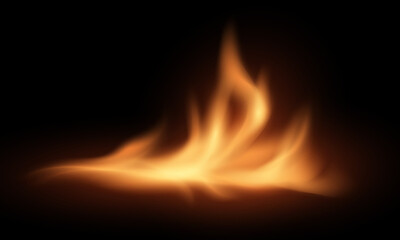 fire Burning red hot sparks realistic abstract background