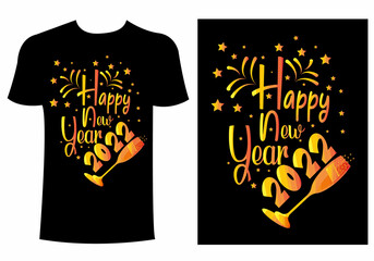 Happy New Year T-shirt Design | Happy New Year shirts 2022 New Years Eve T-Shirt | the new year 2022 Classic T-Shirt