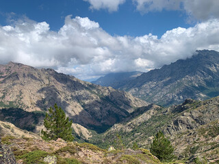 Montagnes corse GR20 Nord