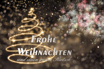 Frohe Weinachten, Merry Christmas, 2022, Gute Rutsch, Frohes Neues, Happy new year, Silvester, Prost Neujahr, Corona,