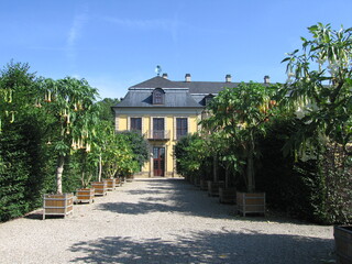 Fototapeta na wymiar Orangeriegarten Schloss Herrenhausen