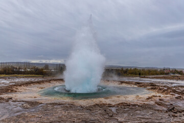 Strokkur geysir, Iceland