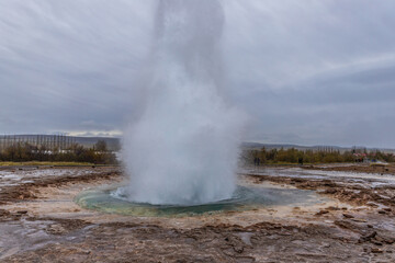 Strokkur geysir, Iceland
