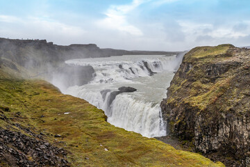 Gulfoss waterfall, Iceland